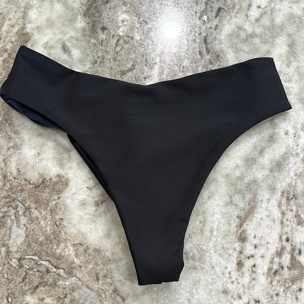 Skatie Black Bikini Bottom